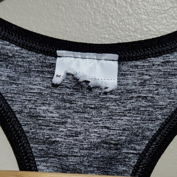 Gymshark Adapt Black Ombre Dip Dye Seamless Racer Back Sports Bra - Picture 3 of 7